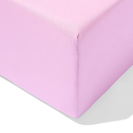 HEMA Hoeslaken 90x200cm zacht katoen lila (lila) | HEMA
