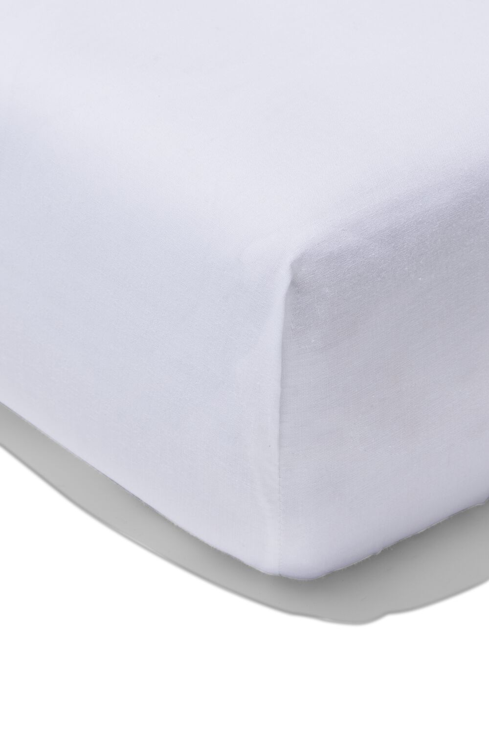 HEMA Hoeslaken 90x200cm zacht katoen wit (wit) | HEMA
