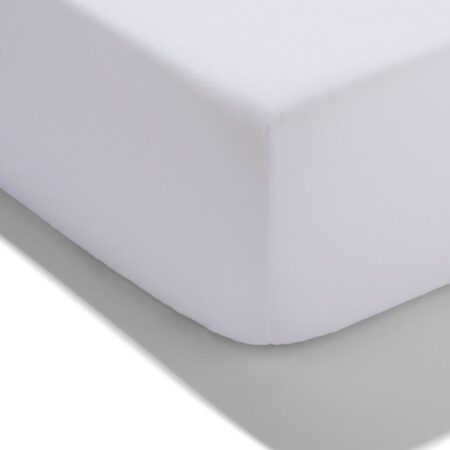 HEMA Hoeslaken matrasbeschermer molton waterdicht 70x150cm (wit) | HEMA