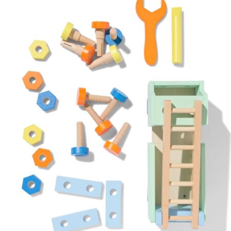 HEMA Houten constructie truck 22-delig | HEMA