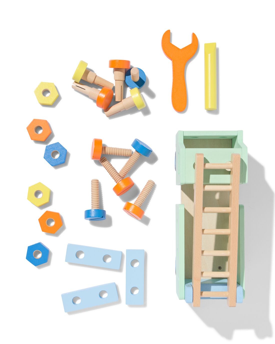 HEMA Houten constructie truck 22-delig | HEMA