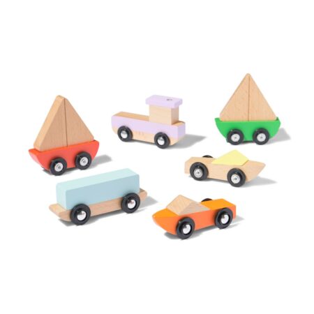 HEMA Houten set boten - 6 stuks | HEMA