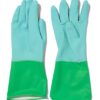 Huishoudhandschoenen latex blauw L (8-8.5)
