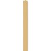 HEMA Huishoudkaars ⌀2.2x24cm ribbel lichtgeel (lichtgeel) | HEMA