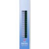 HEMA Huishoudkaarsen ⌀2.2x25cm ribbel blauw - 2 stuks (blauw) | HEMA