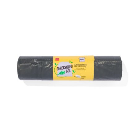 HEMA Huisvuilzakken met trekband 60L - 12 stuks | HEMA