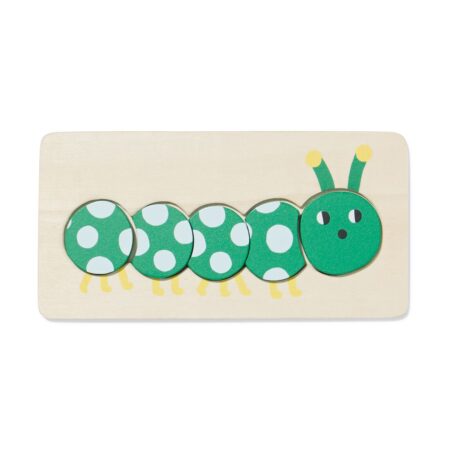 HEMA Inlegpuzzel 20x10cm rups hout | HEMA