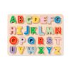Inlegpuzzel letters hout 22x29.4