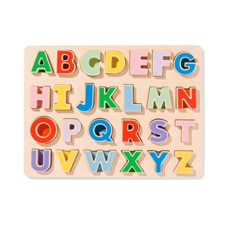 HEMA Inlegpuzzel letters hout 22x29.4 | HEMA