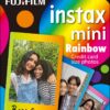 Instax™ mini fotopapier rainbow 10-pak