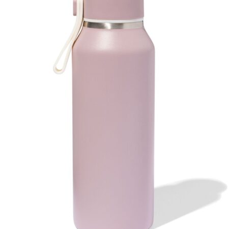 Isoleerfles 350ml rvs roze (donkerroze)