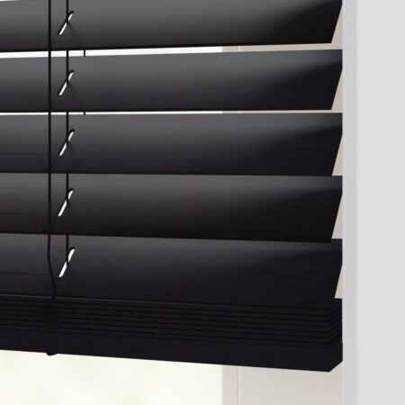 HEMA Jaloezie PVC uni 50mm zwart (zwart) | HEMA