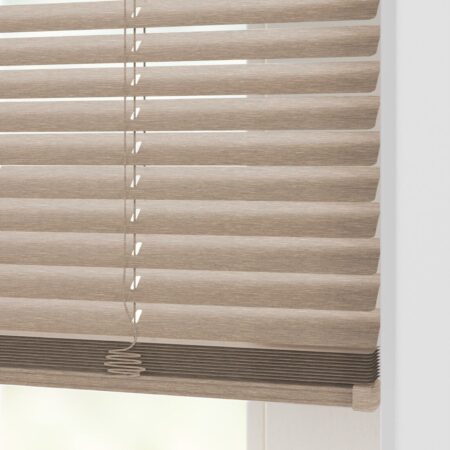 HEMA Jaloezie aluminium geborsteld 25mm champagne (champagne) | HEMA
