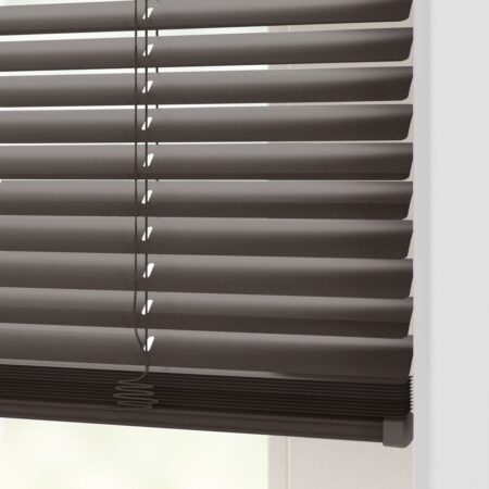 HEMA Jaloezie aluminium mat 25mm bruin (bruin) | HEMA