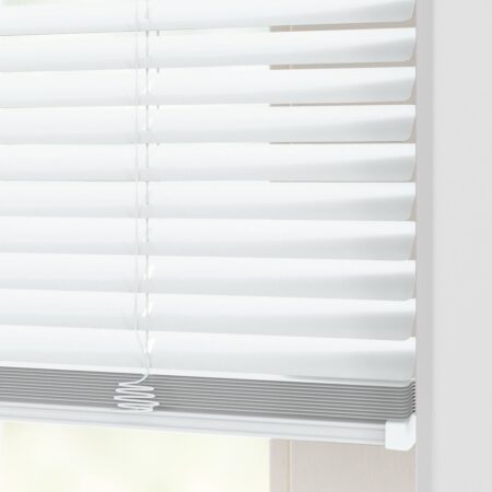 Jaloezie aluminium mat 25mm wit