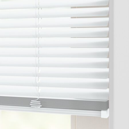 HEMA Jaloezie aluminium mat 25mm wit (wit) | HEMA
