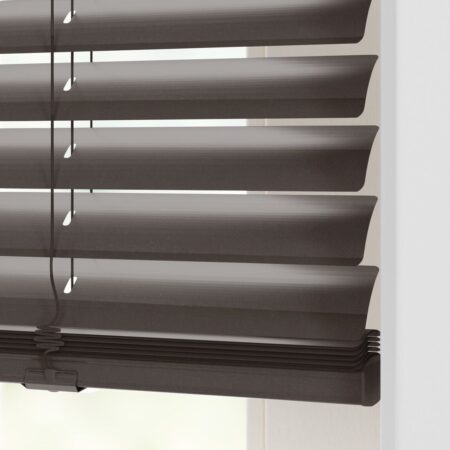 Jaloezie aluminium mat 50mm bruin