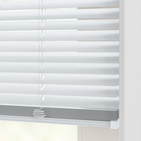 HEMA Jaloezie aluminium zijdeglans 25mm ivoor (ivoor) | HEMA