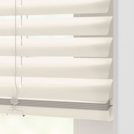 Jaloezie aluminium zijdeglans 50mm creme