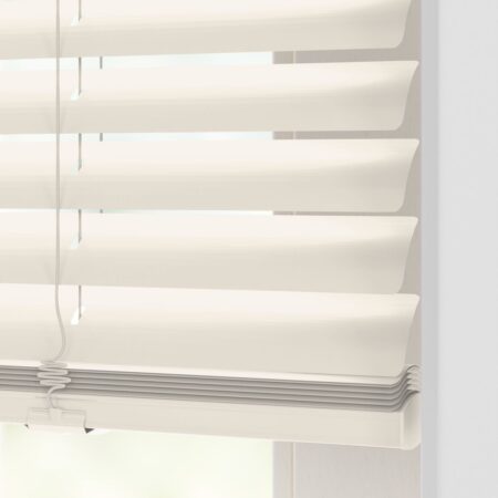 HEMA Jaloezie aluminium zijdeglans 50mm creme (creme) | HEMA