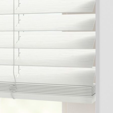 HEMA Jaloezie hout bamboe 50mm wit (wit) | HEMA