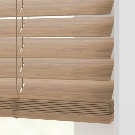 HEMA Jaloezie hout bamboe 50mm zand (zand) | HEMA