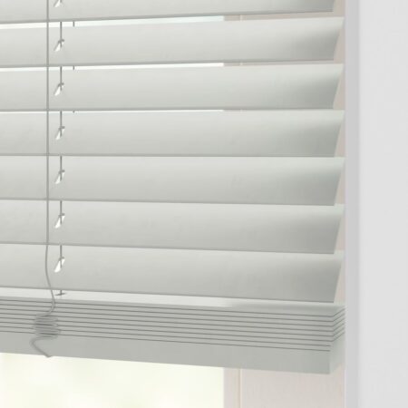 HEMA Jaloezie hout uni 35mm lichtgrijs (lichtgrijs) | HEMA