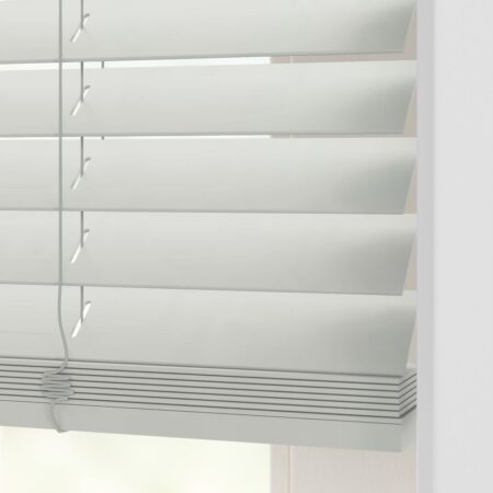 HEMA Jaloezie hout uni 50mm lichtgrijs (lichtgrijs) | HEMA