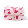 Juwelendoosje 10x10x5.5cm hartjes