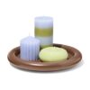 HEMA Kaarsenonderzetter ⌀26.5x3cm hout bruin (bruin) | HEMA