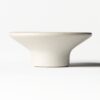Kandelaar ⌀12x6.5cm Zwier keramiek wit