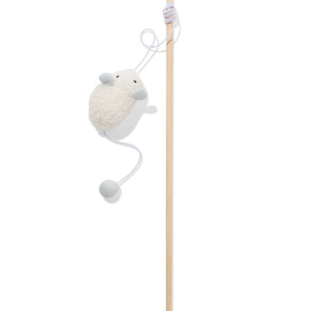 HEMA Kattenspeeltje 40cm hengel met zachte muis | HEMA