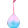 HEMA Kerstbal 8cm glas gradient rood-roze | HEMA