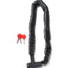 HEMA Ketting met vast slot 90cm Ø8mm zwart | HEMA