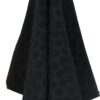 HEMA Keukendoek 50 x 50 - katoen - zwart stip (zwart) | HEMA