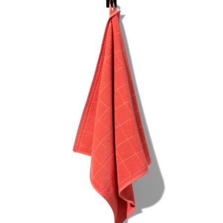 HEMA Keukendoek 50x50 katoen koraal (koraal) | HEMA
