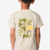HEMA Kinder T-shirt abstract ecru (ecru) | HEMA