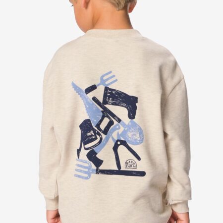 HEMA Kinder T-shirt dieren zand (zand) | HEMA