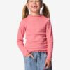 HEMA Kinder T-shirt jersey roze (roze) | HEMA