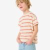 HEMA Kinder T-shirt strepen bomen - 2 stuks groen (groen) | HEMA