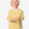 HEMA Kinder T-shirt strepen groen (groen) | HEMA