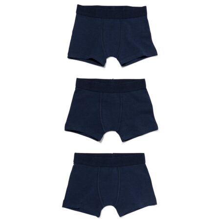 Kinder boxers - 3 stuks blauw