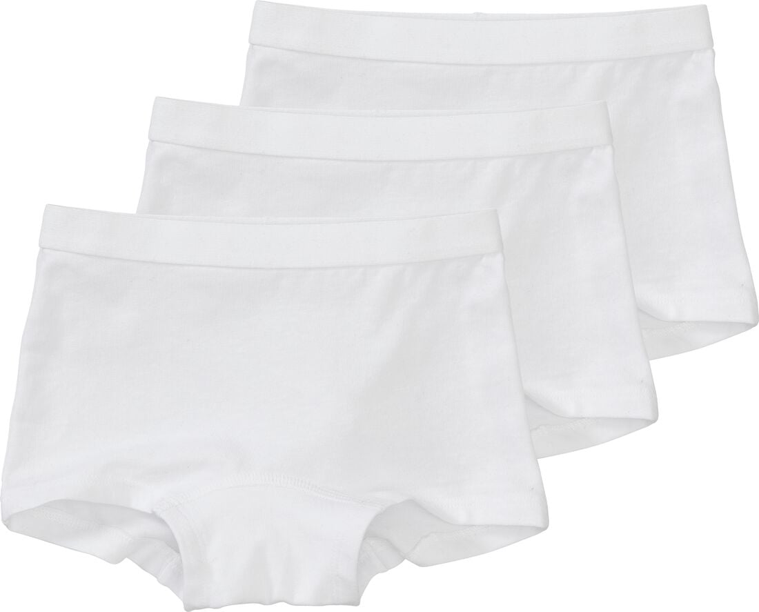 HEMA Kinder boxers - 3 stuks wit | HEMA