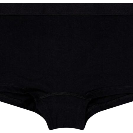 Kinder boxers katoen/stretch - 3 stuks zwart