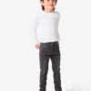HEMA Kinder broek jogdenim skinny fit zwart | HEMA