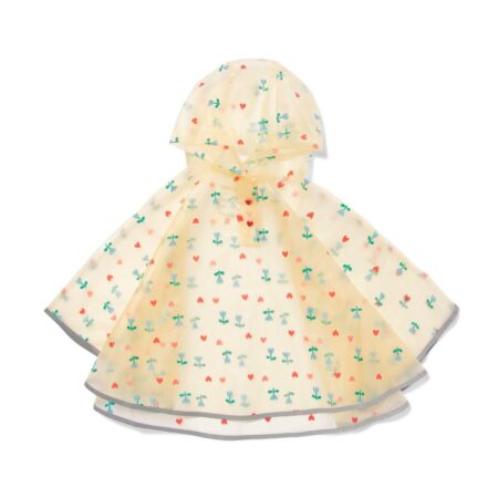 HEMA Kinder regenponcho bloemen multi (multi) | HEMA