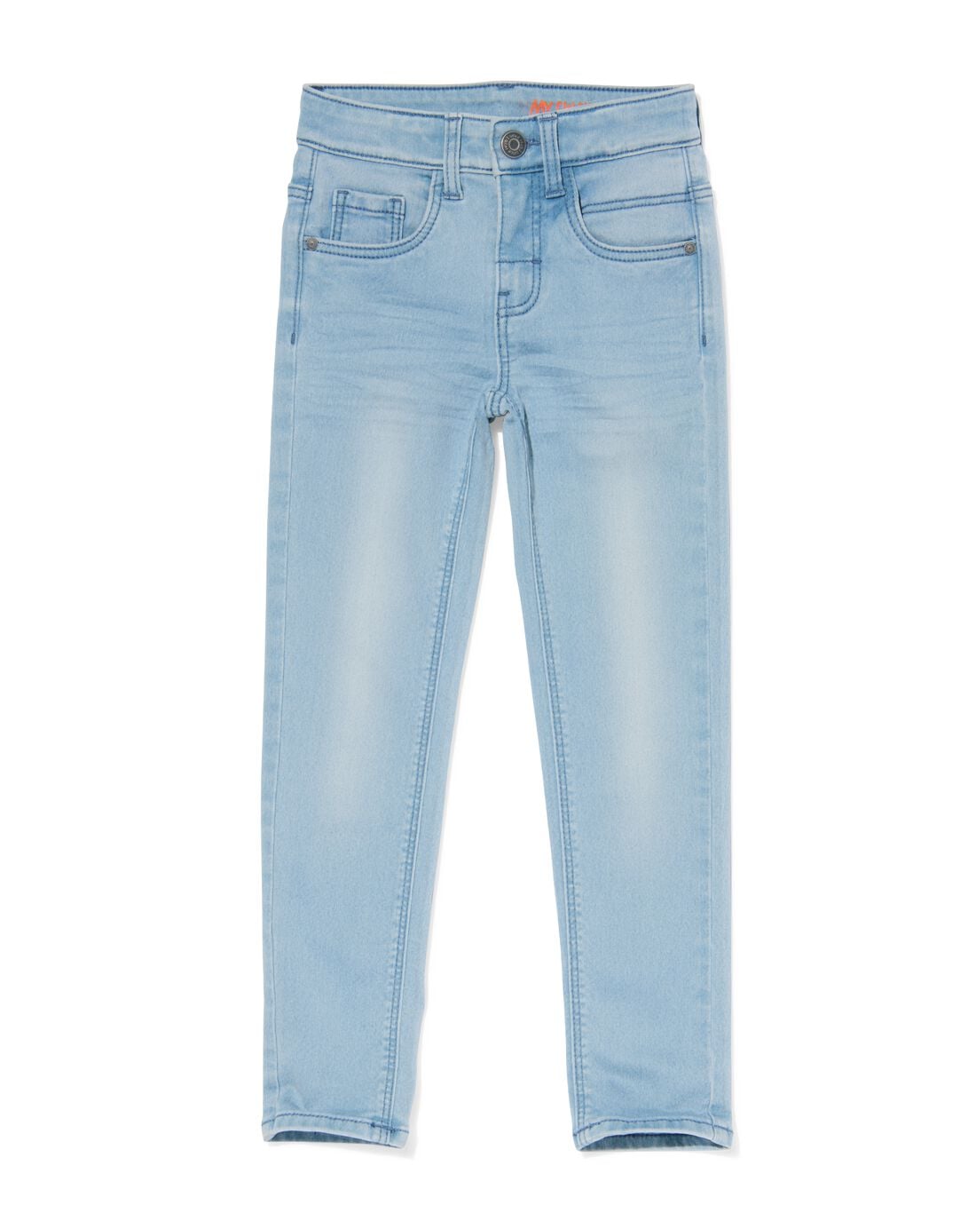 HEMA Kinder skinny jogdenim lichtblauw | HEMA
