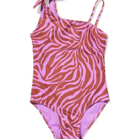 HEMA Kinderbadpak zebra lila (lila) | HEMA