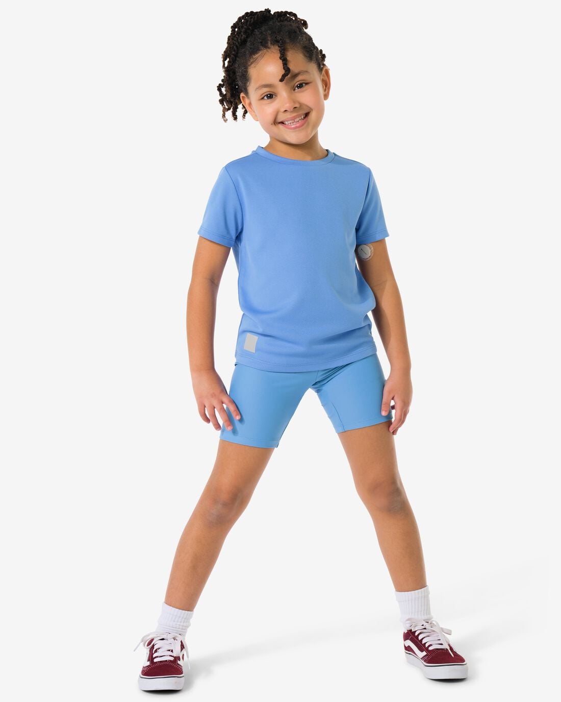 HEMA Kinderbikershort blauw (blauw) | HEMA