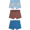 HEMA Kinderboxers dieren - 3 stuks blauw (blauw) | HEMA